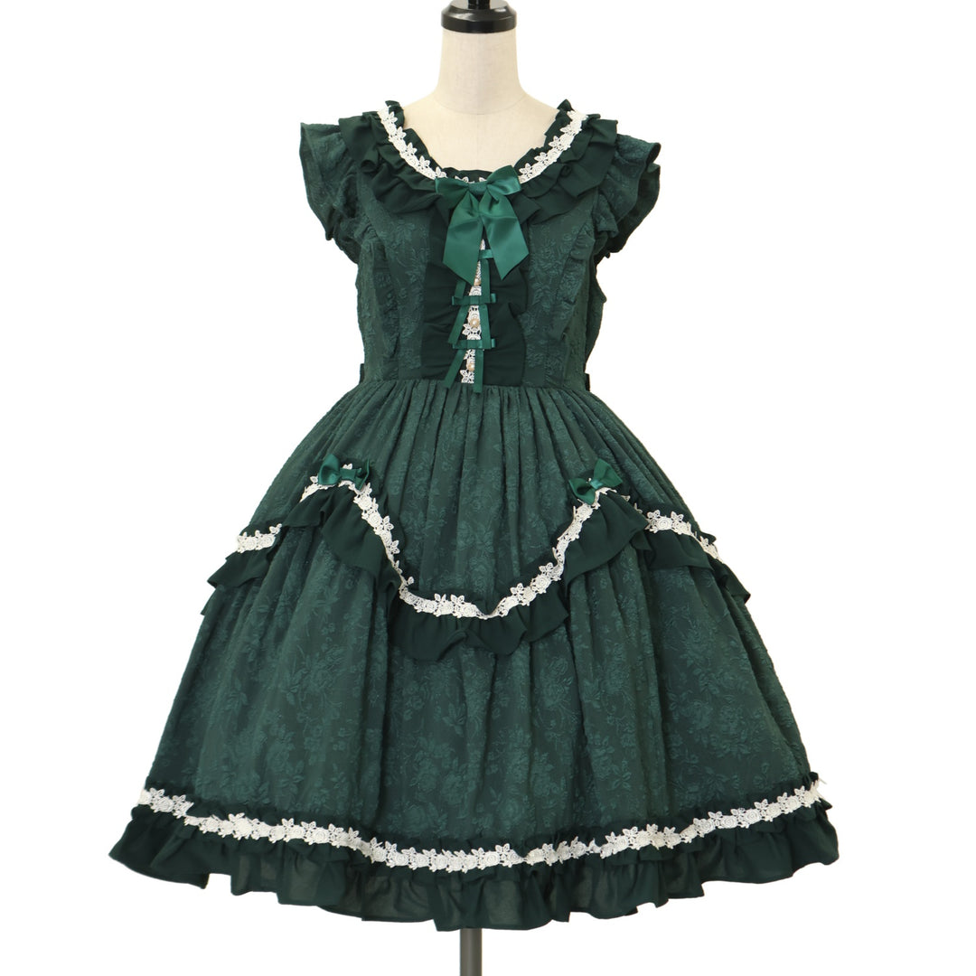 USED】【axes femme kawaii/Mサイズ】レディローズジャンスカ