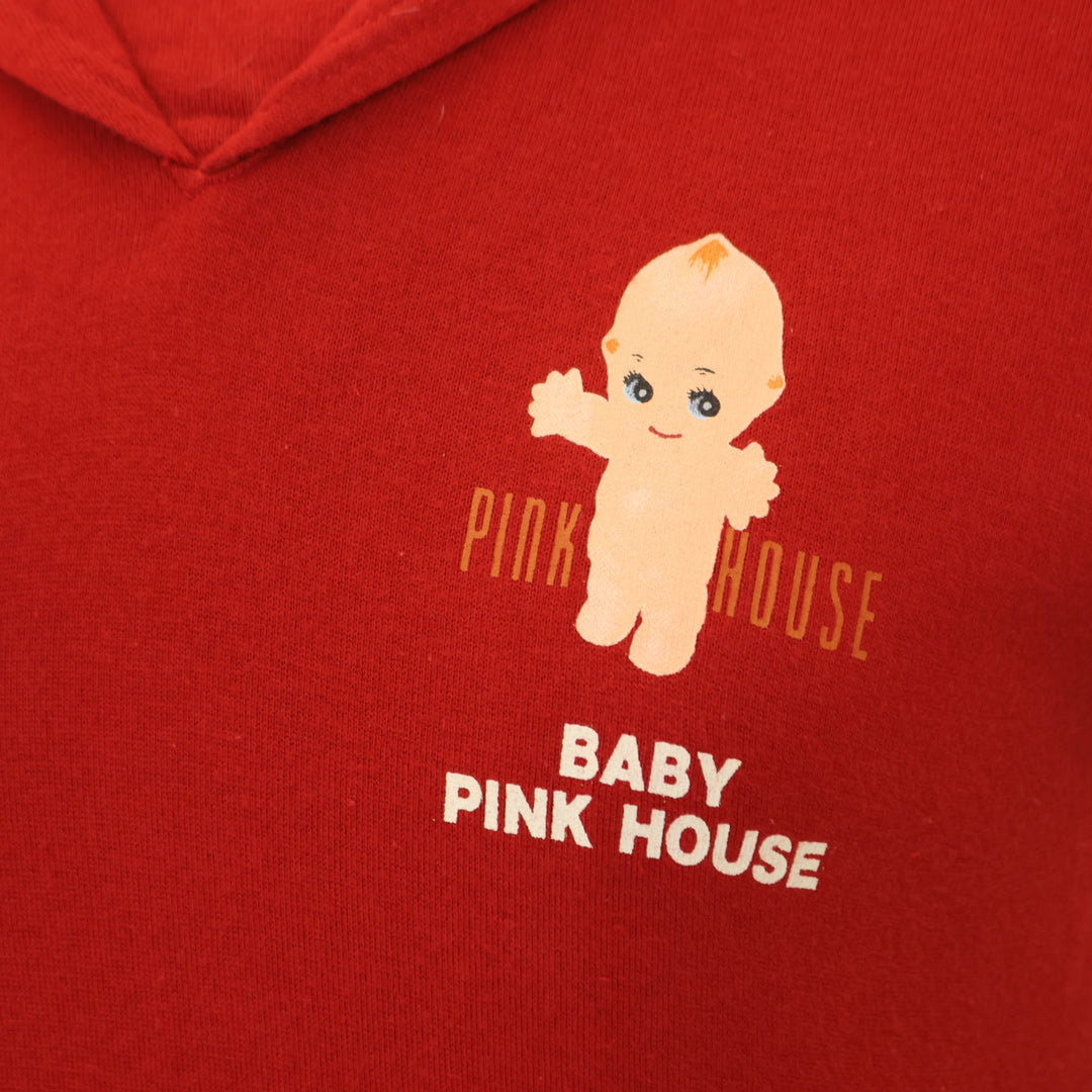 USED】【BABY PINK HOUSE/LLサイズ】キューピーセーラーカットソー