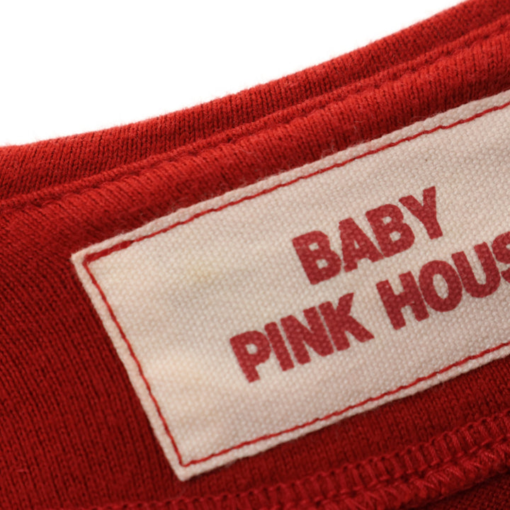 USED】【BABY PINK HOUSE/LLサイズ】キューピーセーラーカットソー USED】【BABY PINK HOUSE/LLサイズ】キューピーセーラーカットソー