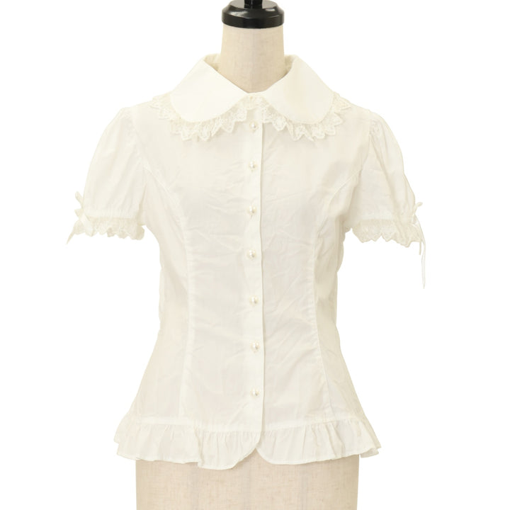 Angelic Pretty ドットチュールドールブラウス USED】メアリーロマンス Doll ブラウス | Angelic Pretty Wunderwelt