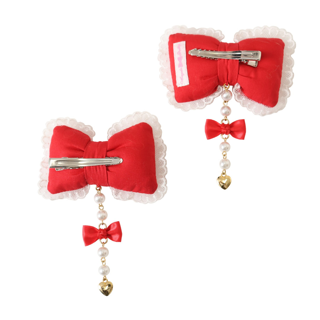 USED】DreamyぷくぷくRibbonクリップSet | Angelic Pretty | ロリータ