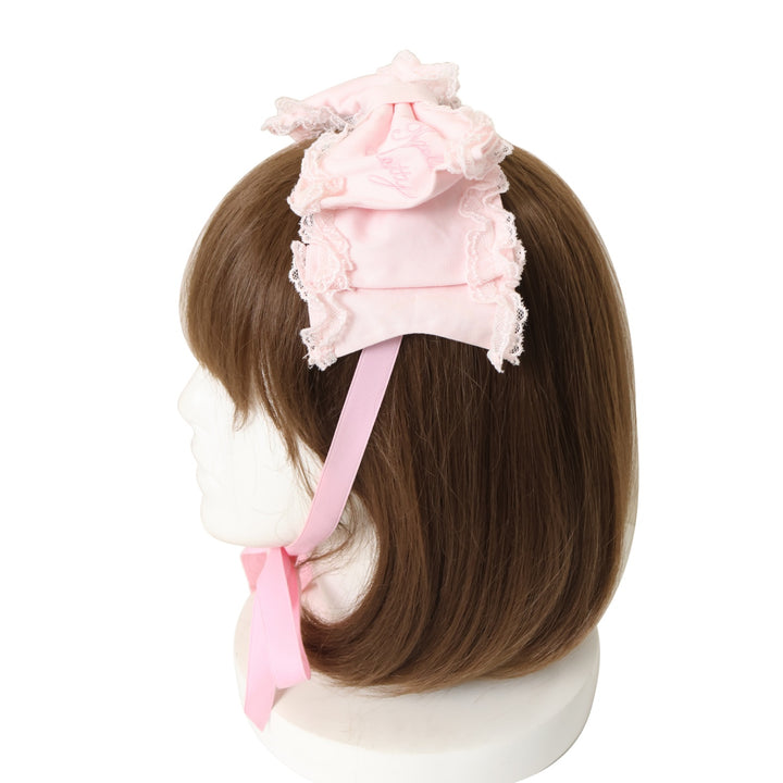 USED】Dollyヒロインリボンヘッドドレス(ピンク×ピンク) | Angelic
