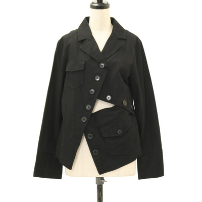 USED】【PEACE NOW/Mサイズ】ストライプレイヤードスカート | BLACK
