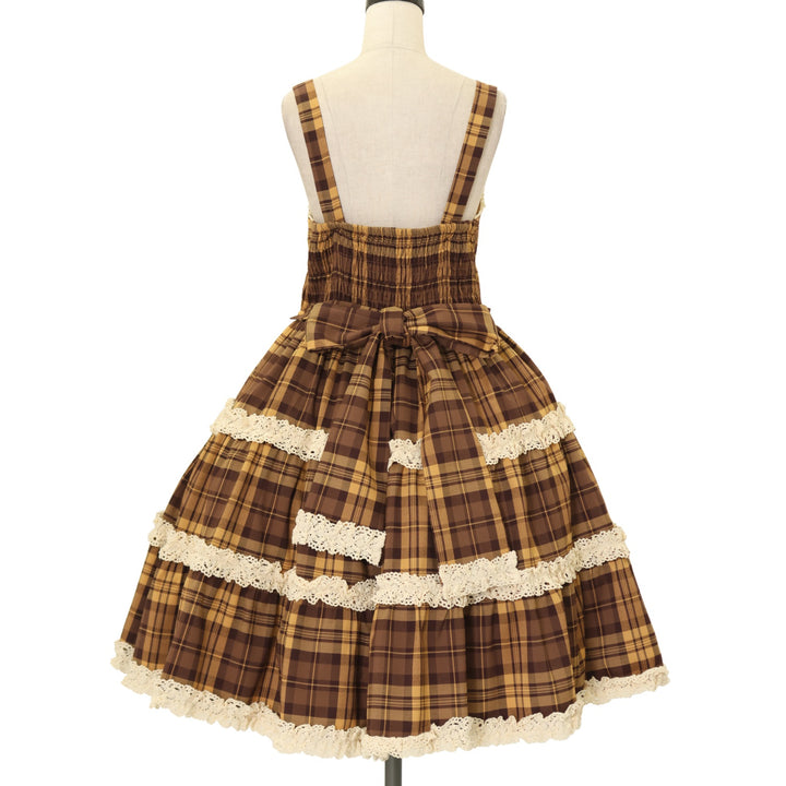 USED】【axes femme kawaii/Mサイズ】タータンチェックジャンスカ