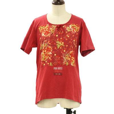 USED】Blood 薔薇十字架プリント半袖Tシャツ | h.NAOTO Wunderwelt