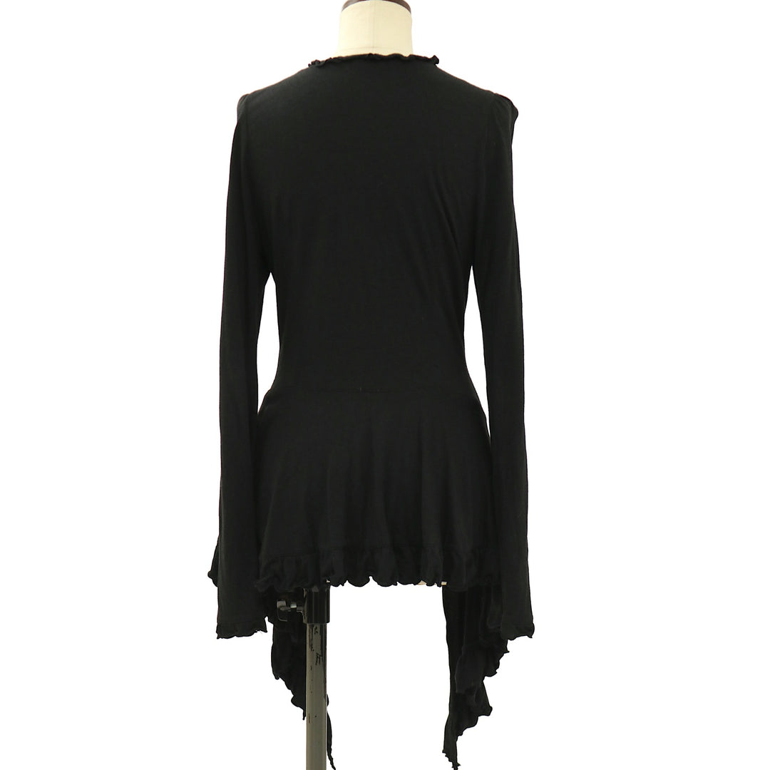 USED】【Mサイズ】メロウフリルカーディガン | BLACK PEACE NOW