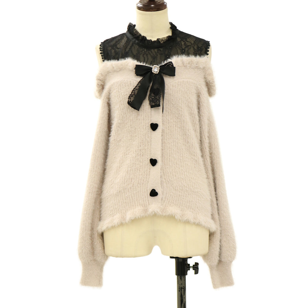 USED】レイヤード風肩あきニット | LIZ LISA Wunderwelt Online Shop