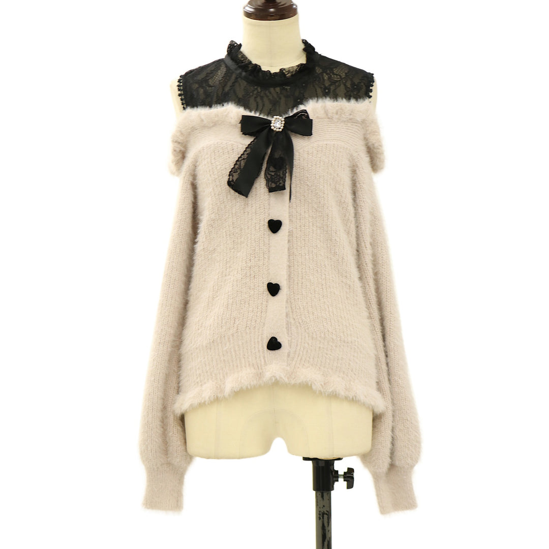 USED】レイヤード風肩あきニット | LIZ LISA Wunderwelt Online Shop