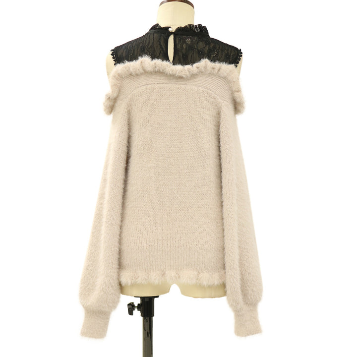 USED】レイヤード風肩あきニット | LIZ LISA Wunderwelt Online Shop