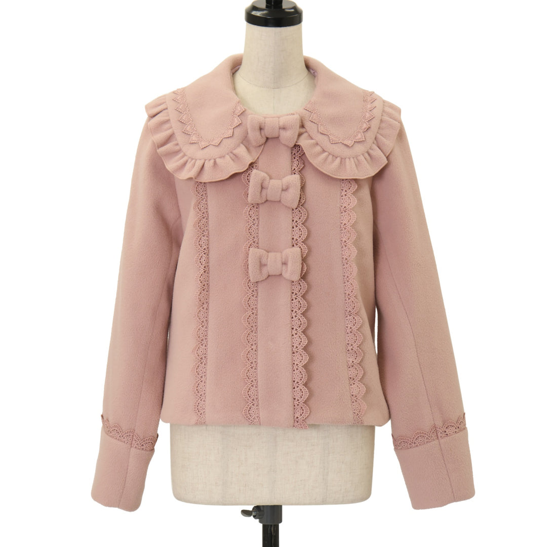 USED】【axes femme kawaii/Mサイズ】ショコラベアショートコート