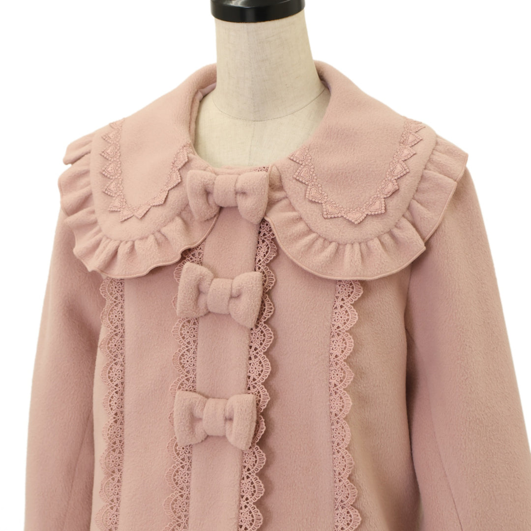 USED】【axes femme kawaii/Mサイズ】ショコラベアショートコート