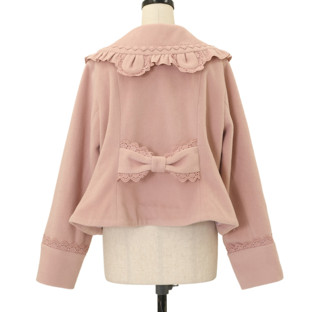 USED】【axes femme kawaii/Mサイズ】ショコラベアショートコート