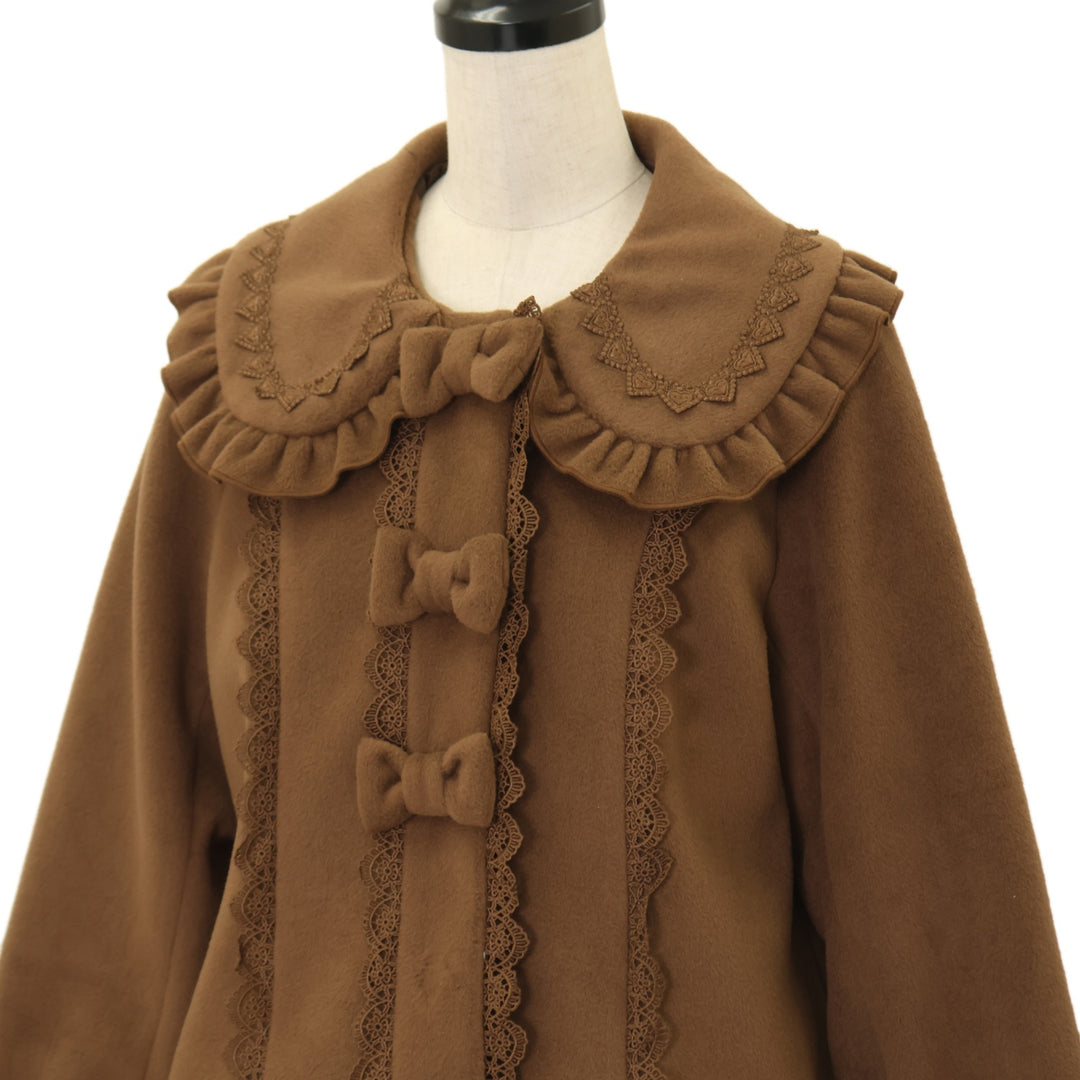 USED】【axes femme kawaii/Mサイズ】ショコラベアショートコート