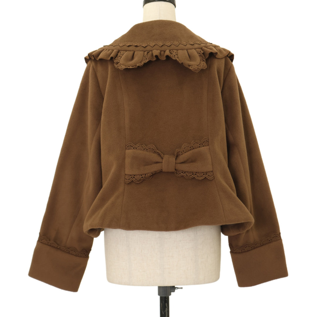 USED】【axes femme kawaii/Mサイズ】ショコラベアショートコート