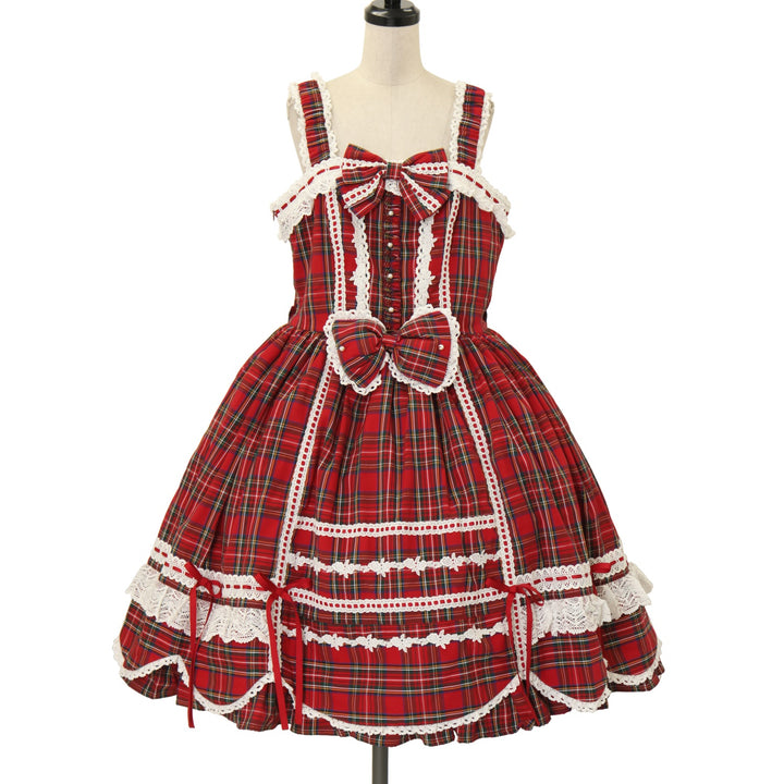 USED】【Miss Point/XLサイズ】Ancient Petal Cake ジャンパースカート