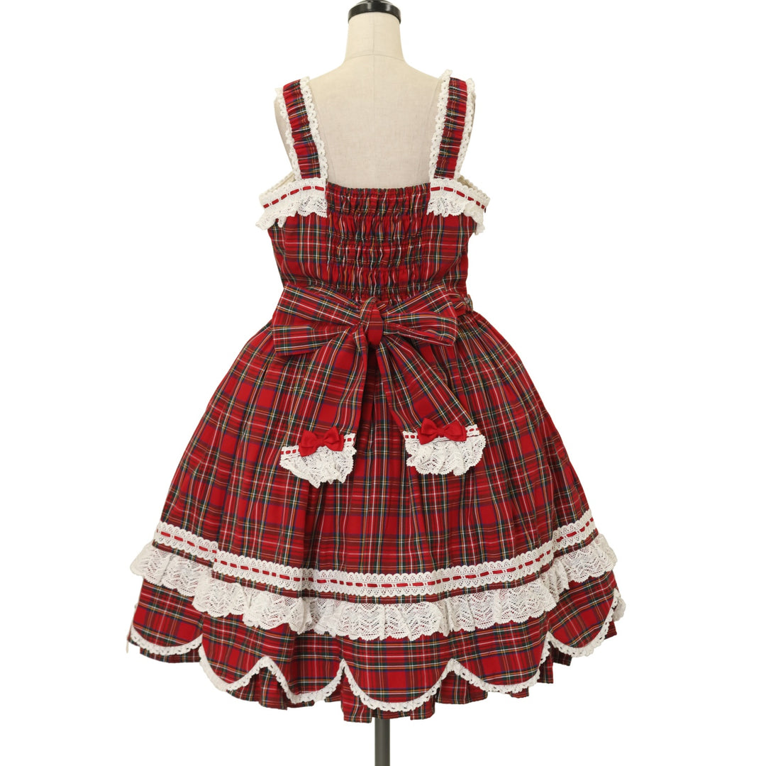 USED】【Miss Point/XLサイズ】Ancient Petal Cake ジャンパースカート