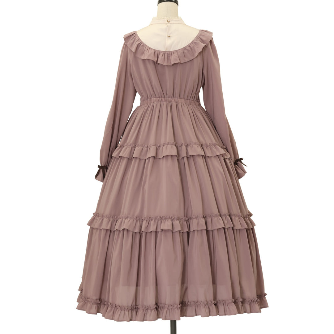 USED】【axes femme kawaii/Mサイズ】クラシカルフリルロングワンピ