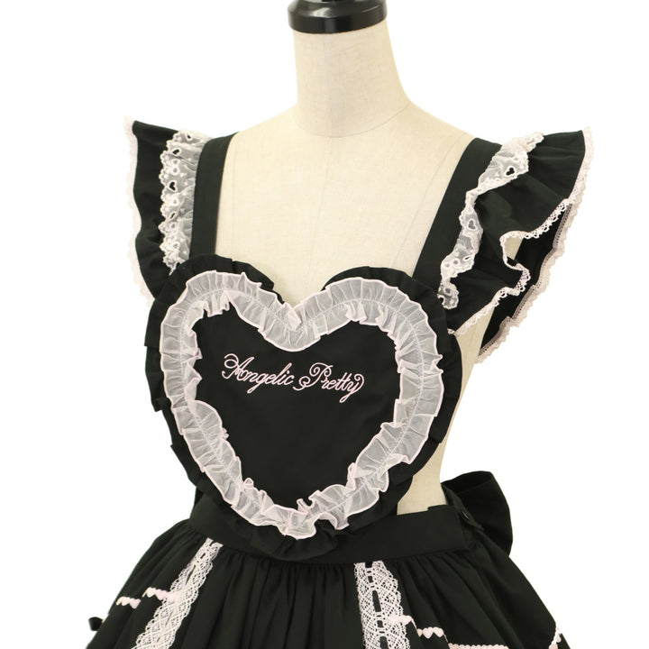 USED】Heart胸あて付スカート(無地) | Angelic Pretty Wunderwelt