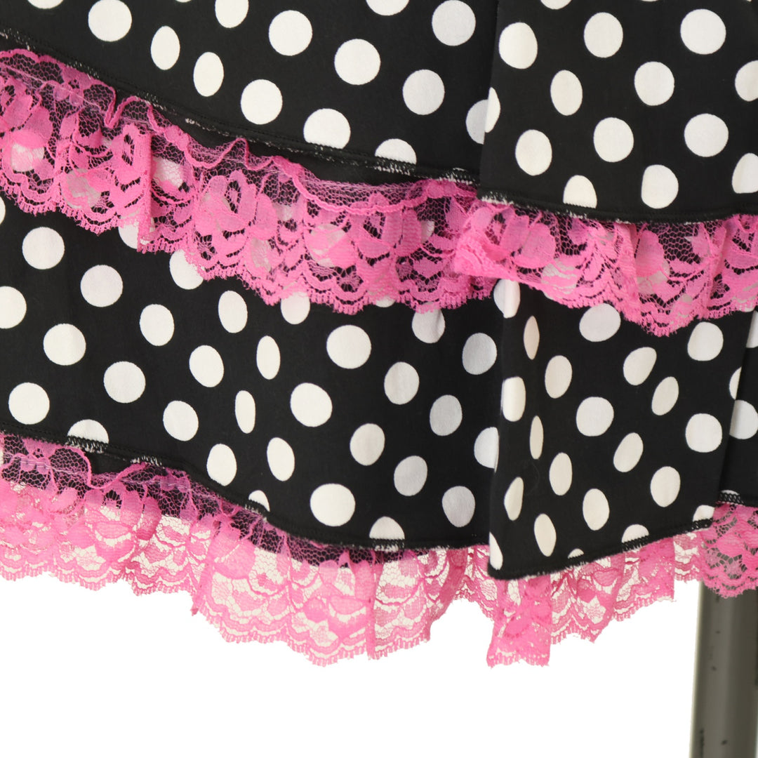 Schwarz Schmetterling♡ゴブラン スカート フレアレース美品 USED】ドット×レーススカパン | MA*RS Wunderwelt Online Shop