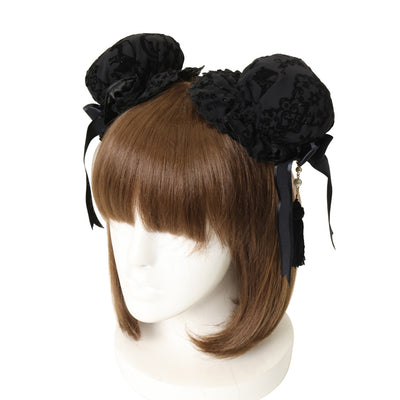 USED】お花レースギンガムヘッドドレス | Angelic Pretty | ロリータ