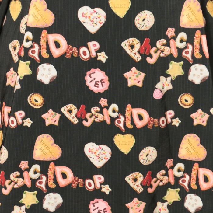 USED】【PhysicalDrop×LIEF】ノスタルジービスケット柄タック 