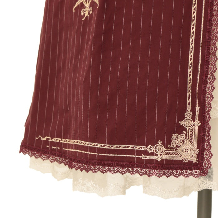 USED】【Sサイズ】Unfinished 刺繍コルセット付きスカート