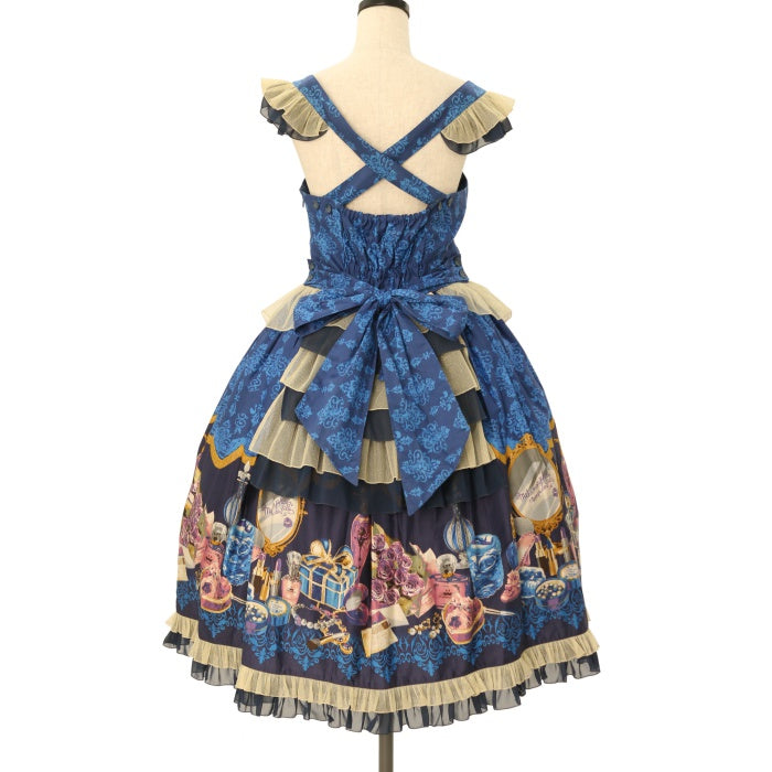 USED】Dress roomバッスルジャンパースカート（ミディアム
