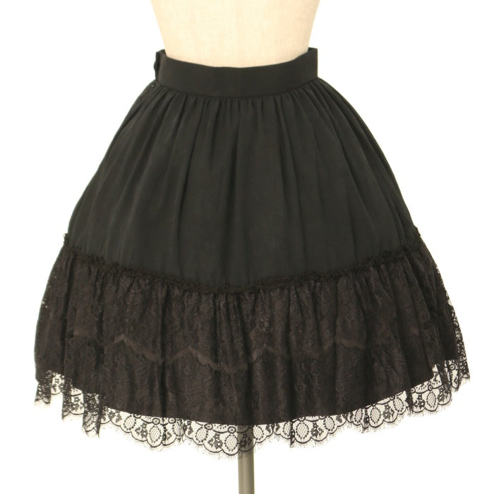 Moi-meme-Moitieレースフリルスカート Moi-meme-Moitieレースフリルスカート