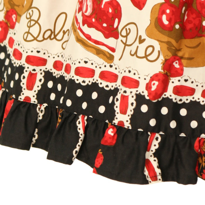 BABY ♡ いちごタルト ジャンパースカート BABY, THE STARS SHINE BRIGHT いちごタルト柄ジャンパー