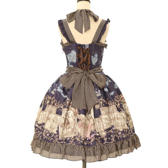 USED】Treasure hunt in the mystic island 柄アルビダジャンパー  