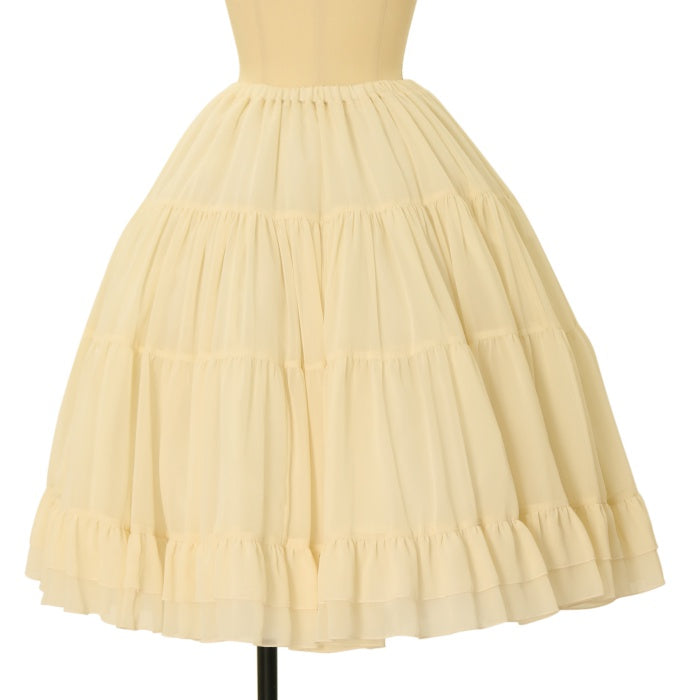 タグ付Victorian maiden シフォンフリルペチコート タグ付Victorian maiden シフォンフリルペチコート - メルカリ