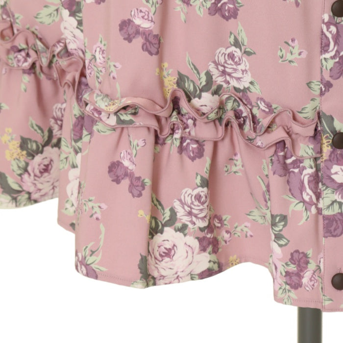 USED】【Mサイズ】ロマンティックティアードジャンパースカート