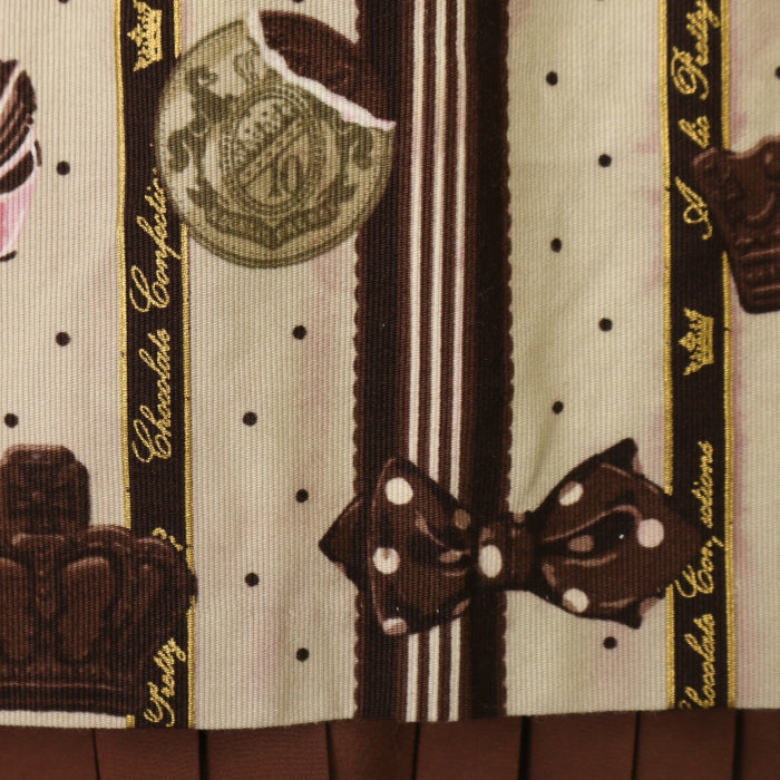 Angelic Pretty Chocolate Rosette スカート Chocolate Rosette JSK Set (2024) by Angelic Pretty