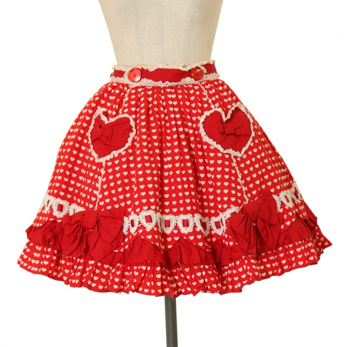 USED】ドキドキハートスカート | Angelic Pretty Wunderwelt Online