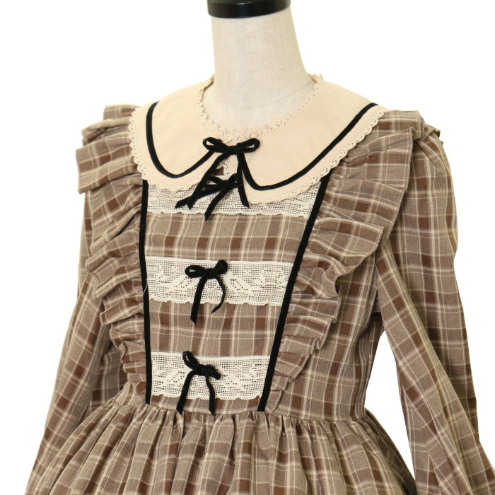USED】【Sサイズ】小鳥恋歌 ワンピース（コーヒー） | 星箱Works