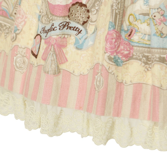 USED】Wonder Gallery SpecialジャンパースカートSet | Angelic Pretty