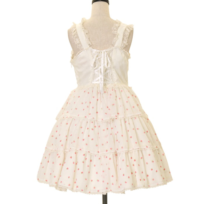 USED】乙女ローズフリルジャンパースカート | Angelic Pretty 