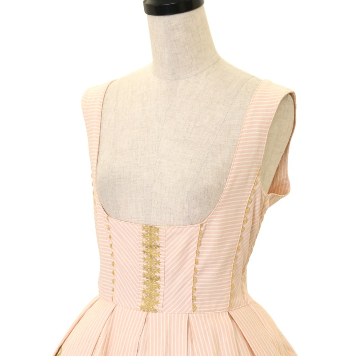 USED】【Mサイズ】グリッターキャットコルセットジャンパースカート