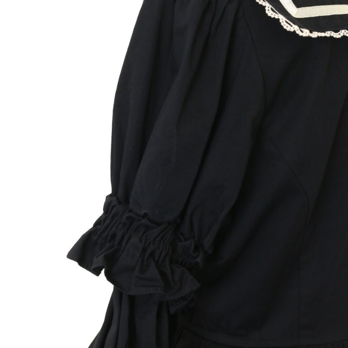 cornet セーラーワンピース cornet セーラーワンピース Stripe Ribbonセーラーワンピース