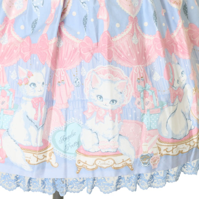 USED】Dolly Catジャンパースカート | Angelic Pretty USED】Dolly Catジャンパースカート | Angelic Pretty