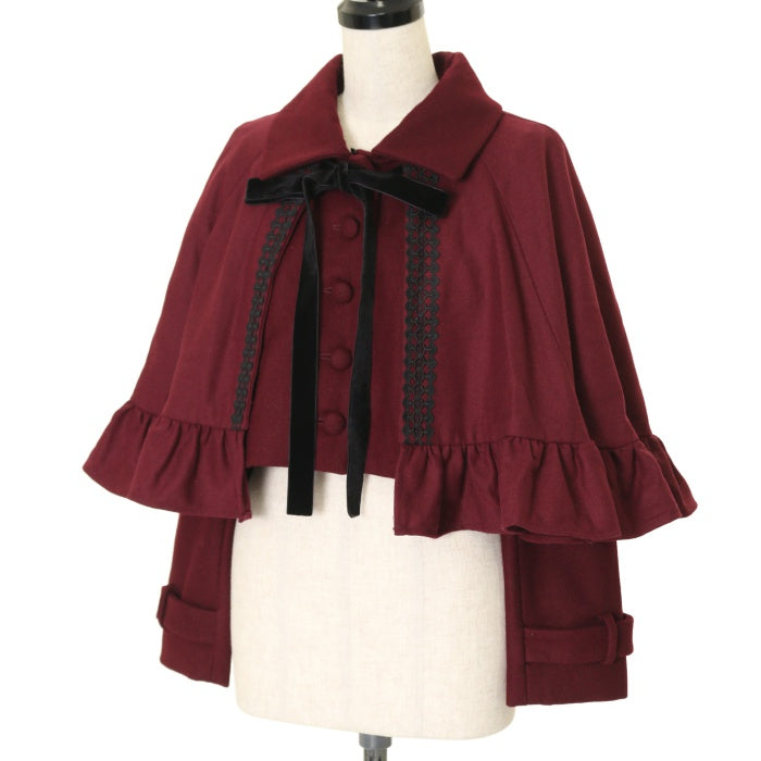 USED】【Mサイズ】Gretel ショートケープコート | Sheglit | ロリータ