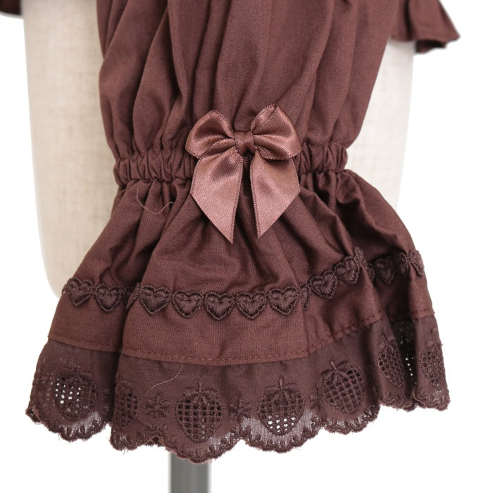 USED】Strawberry Loves Chocolateブラウス | BABY, THE STARS SHINE