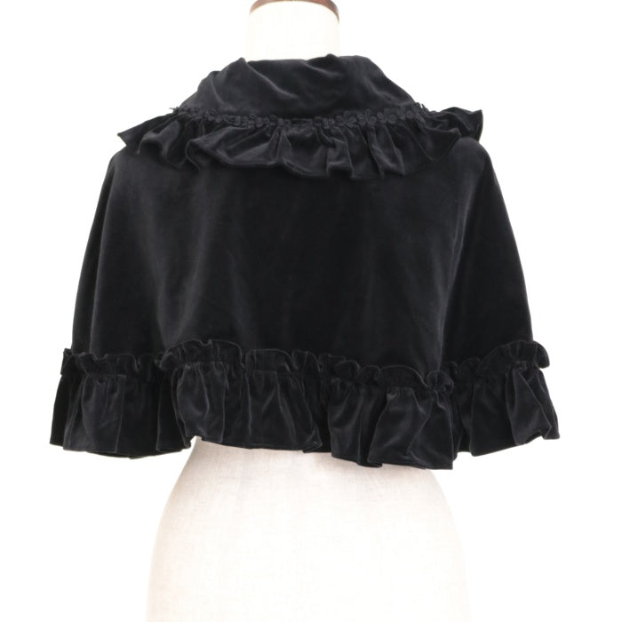 Na+H vio別珍フリルケープ Na+H vio別珍フリルケープ