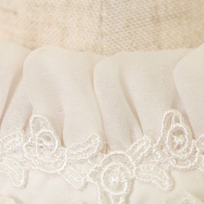 USED】CROCHET LACE ANGEL WING DRESS (ブラック×ホワイト) | MR