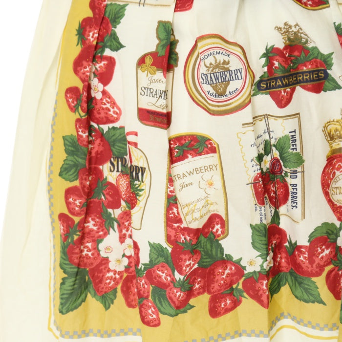 USED】【Mサイズ】Strawberry label scarfのリメイクドレス | Jane