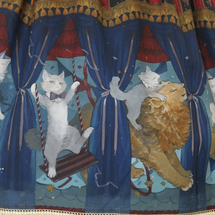 USED】猫のサーカス団ジャンパースカート | RoyalPrincessAlice