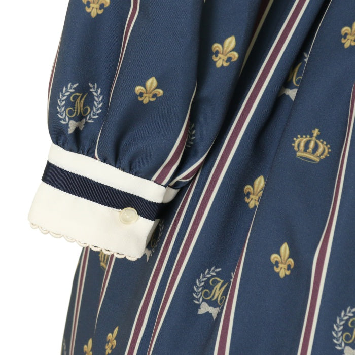 USED】【Mサイズ】Schoolレジメンタルストライプワンピース | Melody