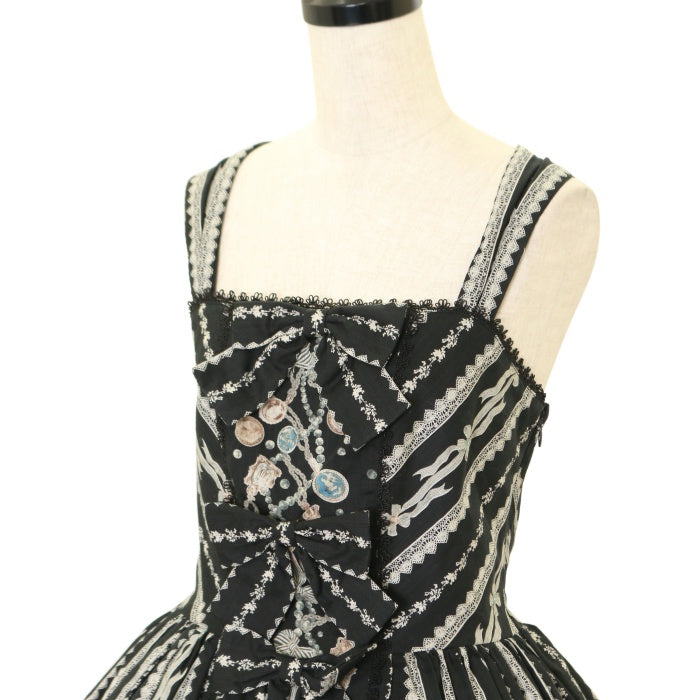 Victorian maiden　ジュエルリボン ホルターネックドレス USED】ジュエルリボン ホルターネックドレス | Victorian Maiden