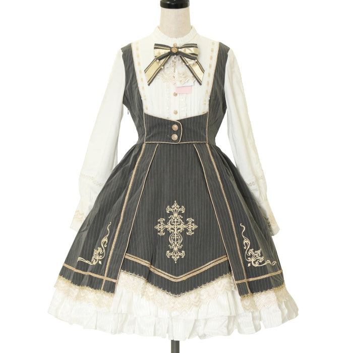 USED】【SIKA Lolita/Sサイズ】Royal Crossケープ付きワンピース+ 