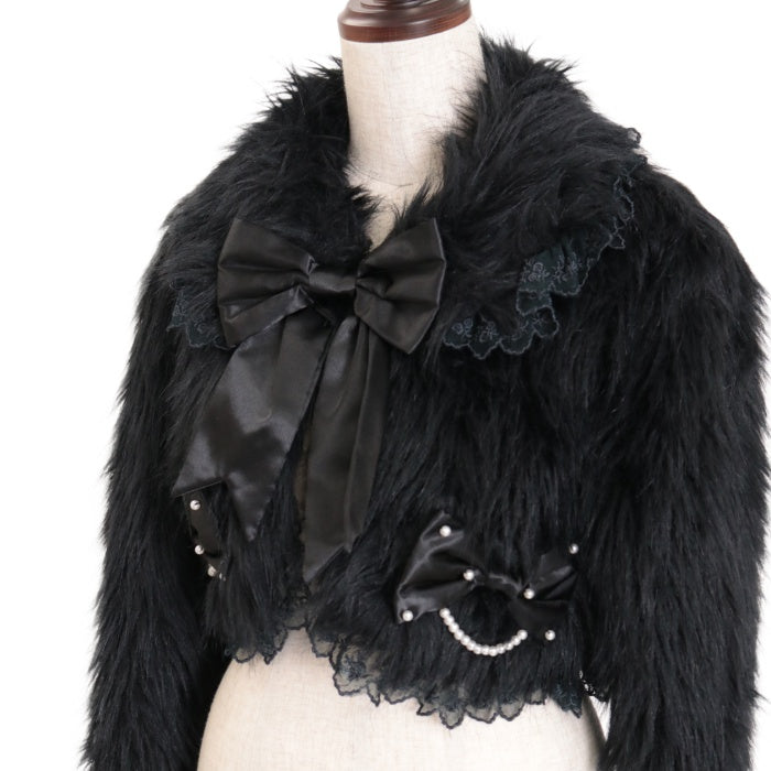 USED】パールリボンファーボレロ | Angelic Pretty | ロリータ